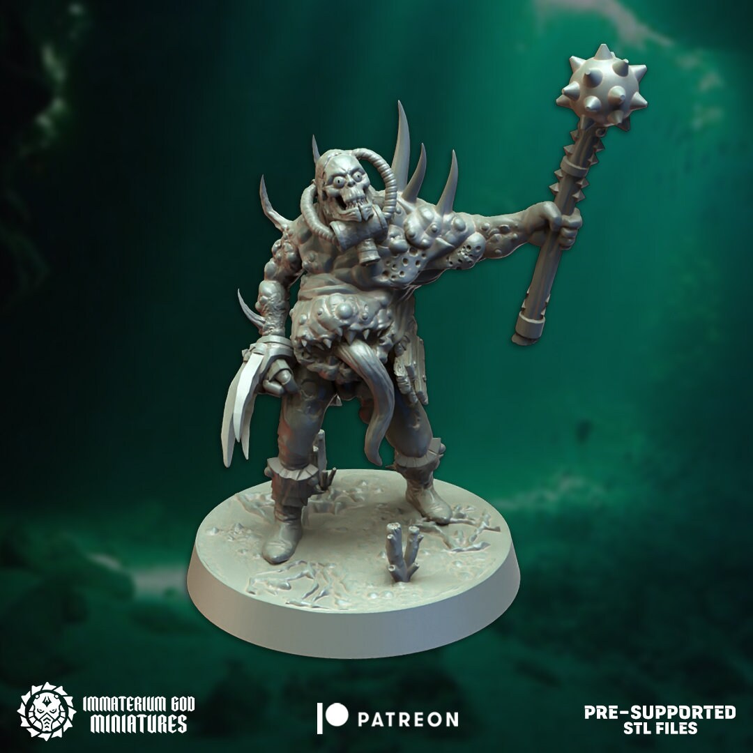 Depthwalkers | Echoes From The Abyss | Immaterium God Miniatures | 12K Prints