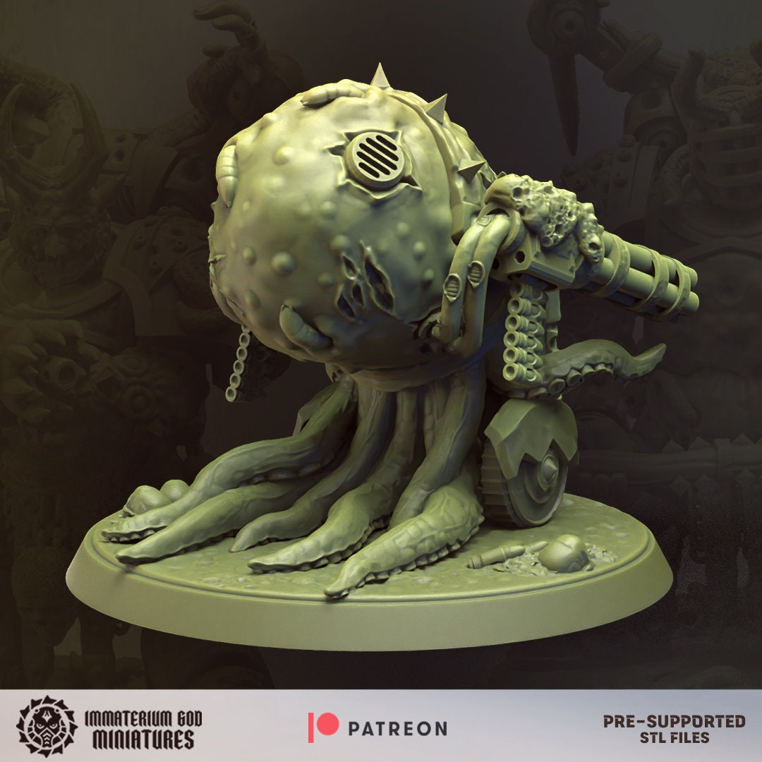 Fetid Spankler | Sons of Decay | Immaterium God Miniatures | 12K Prints