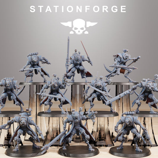 Raticus Curdsters | Set of 10 Minis | StationForge | 12K Prints