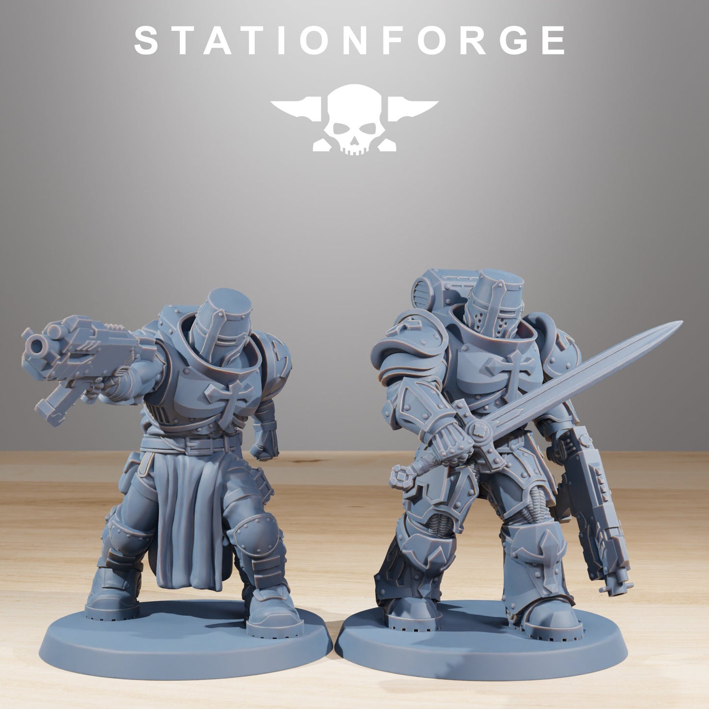Socratis Zealots | Set of 10 Minis | StationForge | 12K Prints
