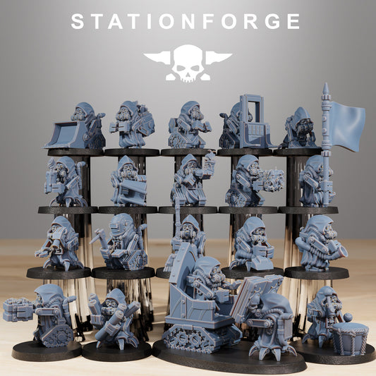 Scavenger Bobby Gang | Set of 20 Minis | StationForge | 12K Prints