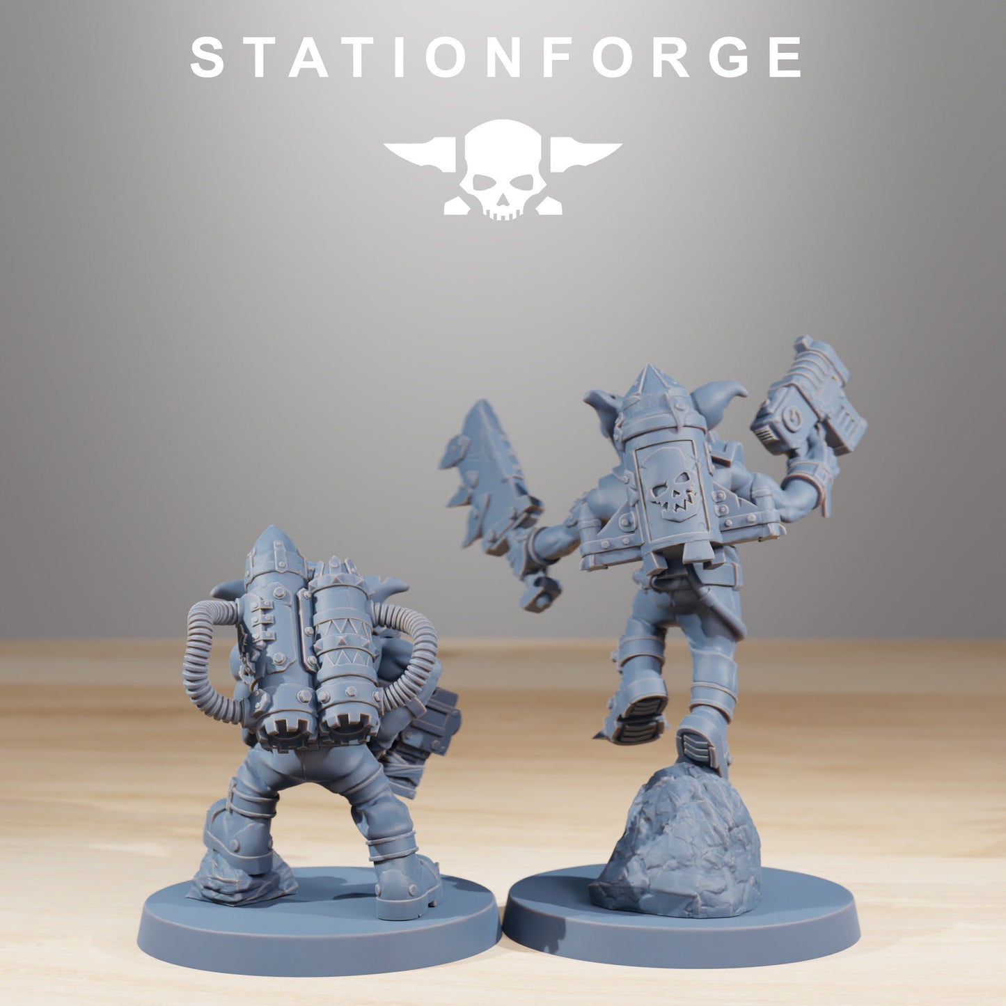Gobs Jesters | Set of 10 Minis | StationForge | 12K Prints