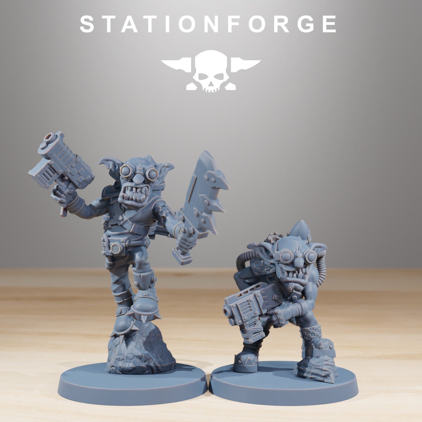 Gobs Jesters | Set of 10 Minis | StationForge | 12K Prints