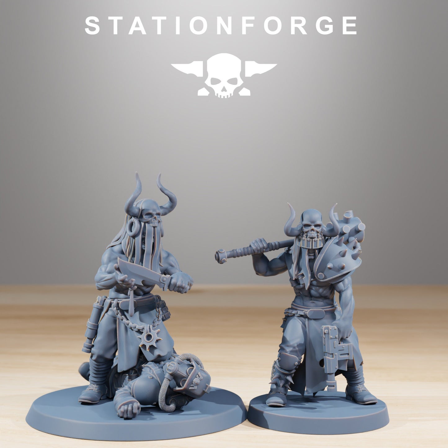 Corrupted Guard Sectarians | Set of 10 Minis | StationForge | 12K Prints