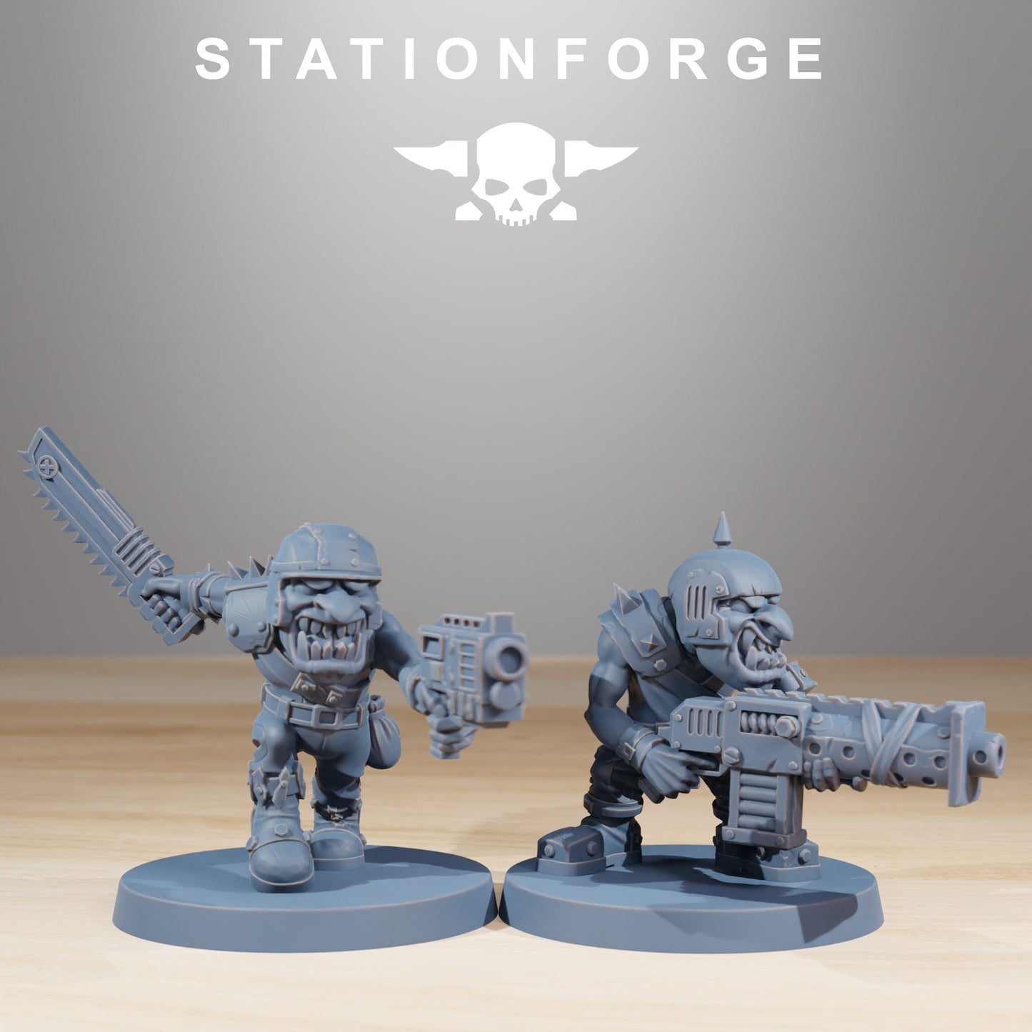 Gobs Infantry | Set of 11 Minis | StationForge | 12K Prints