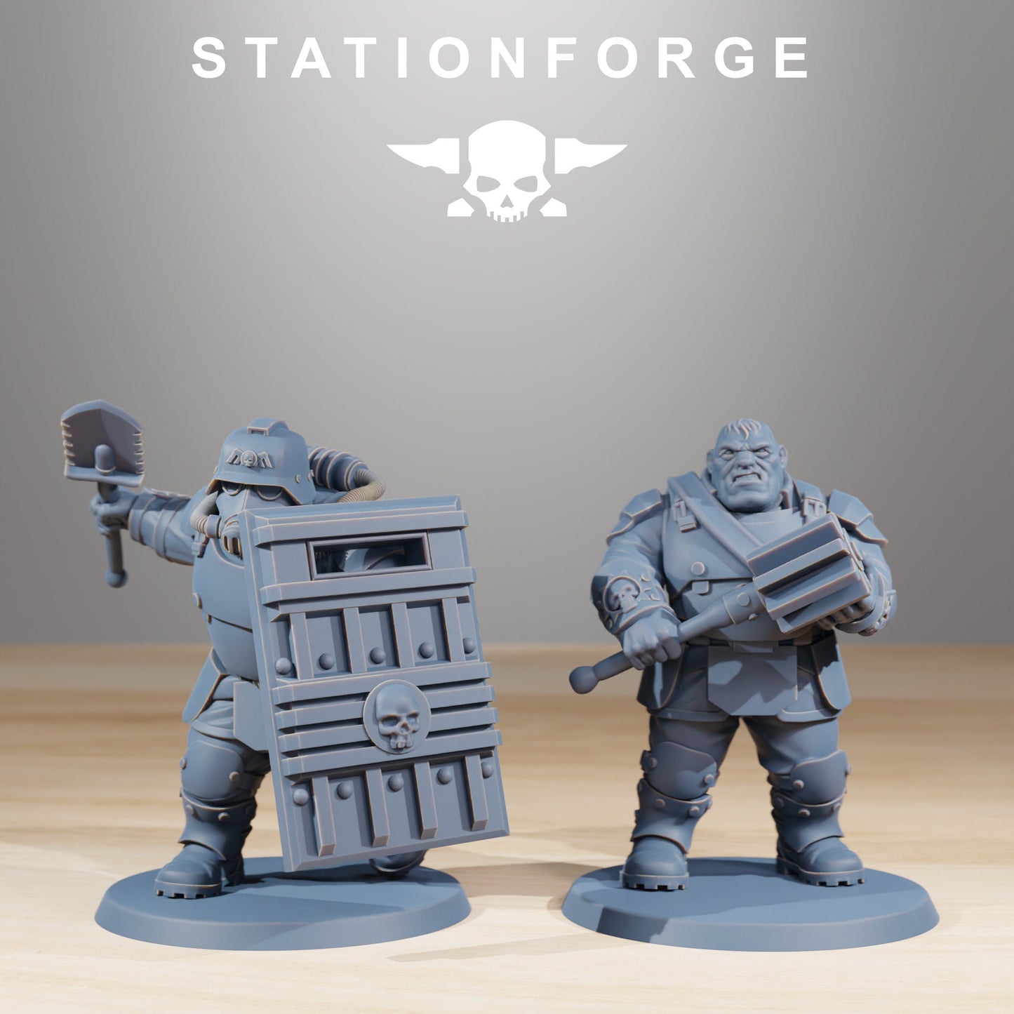 Grimguard Mutants | Set of 10 Minis | StationForge | 12K Prints