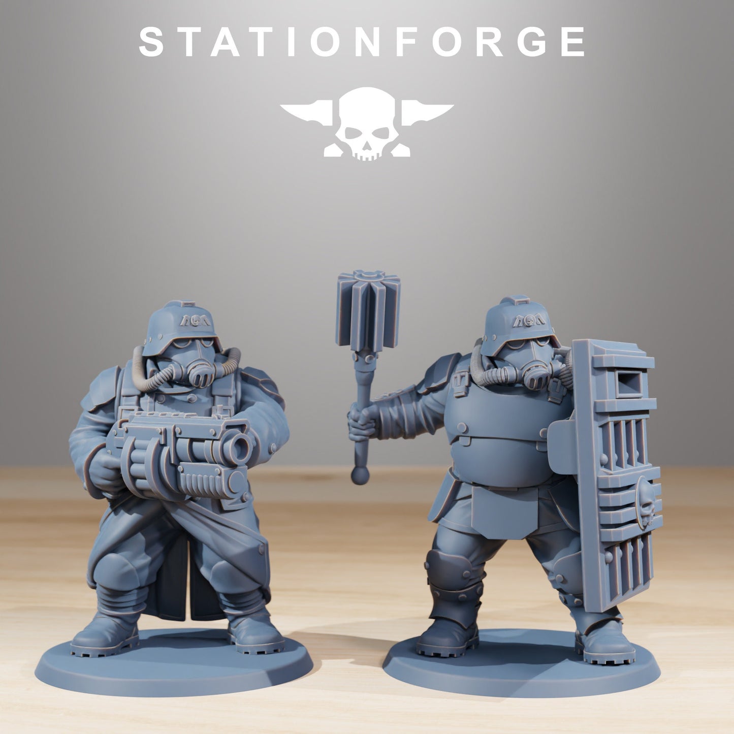 Grimguard Mutants | Set of 10 Minis | StationForge | 12K Prints