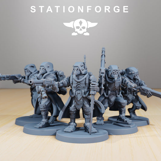Scavenger Stalkers | Set of 5 Minis | StationForge | 12K Prints
