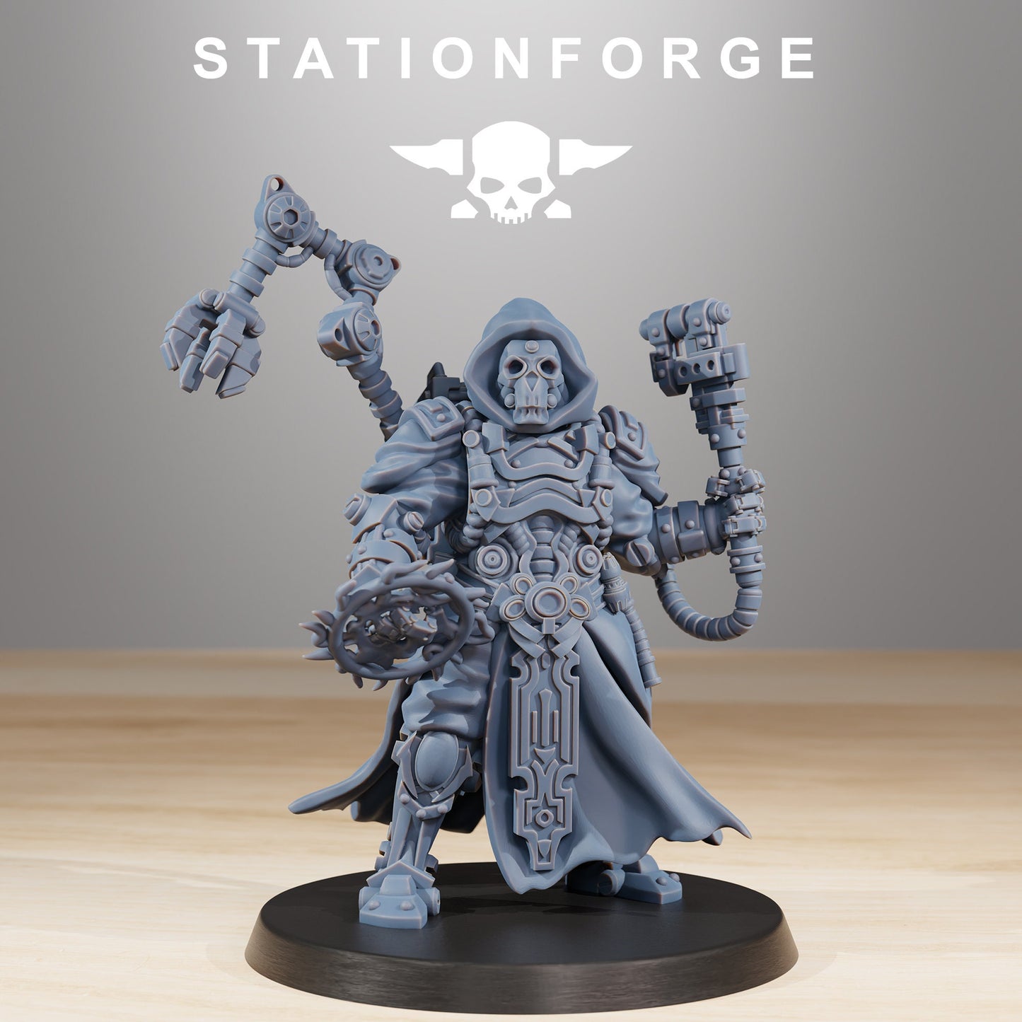 Scavenger Techno Priest | StationForge | 12K Prints