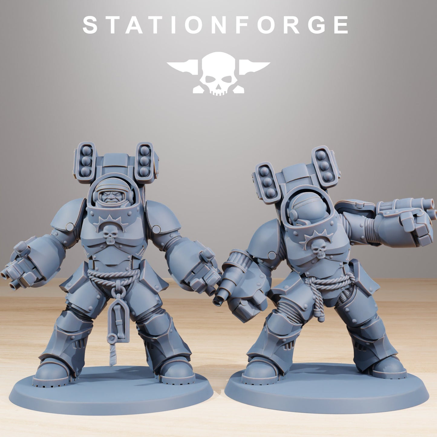 Socratis Support Vanguards | Set of 10 Minis | StationForge | 12K Prints