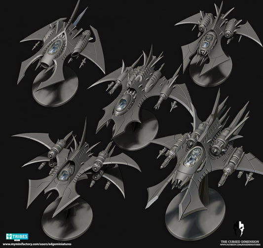 Bomber Jets | Edge Miniatures - Cursed Elves | 12K Prints