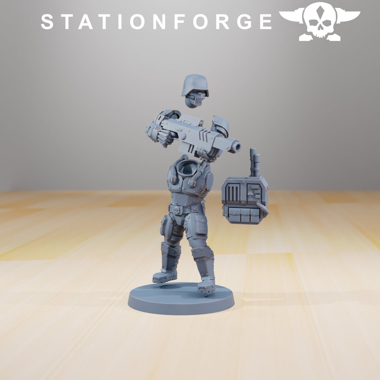 National Guard Infantry | Set of 5 Minis | StationForge | 12K Prints