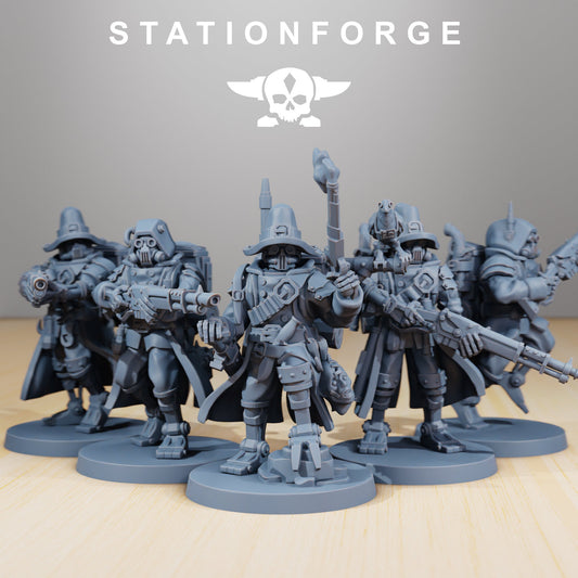Scavenger Bounty Hunters | Set of 5 Minis | StationForge | 12K Prints