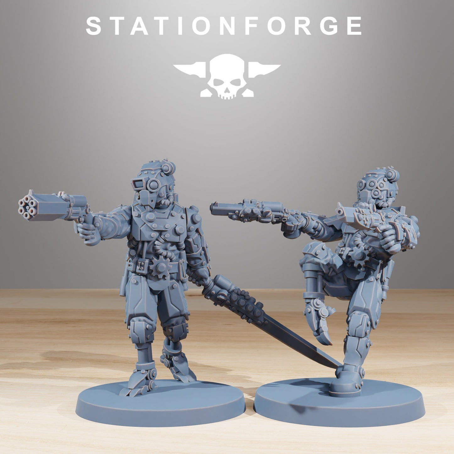 Scavenger Security Patrol | Set of 10 Minis | StationForge | 12K Prints