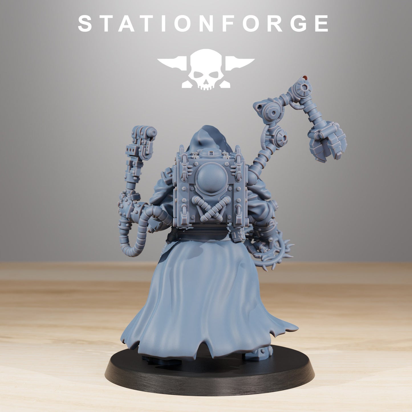 Scavenger Techno Priest | StationForge | 12K Prints