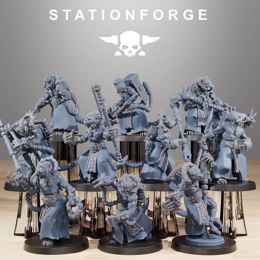 Raticus Zappers | Set of 10 Minis | StationForge | 12K Prints
