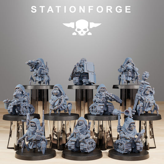 Scavenger Salvagers | Set of 10 Minis | StationForge | 12K Prints