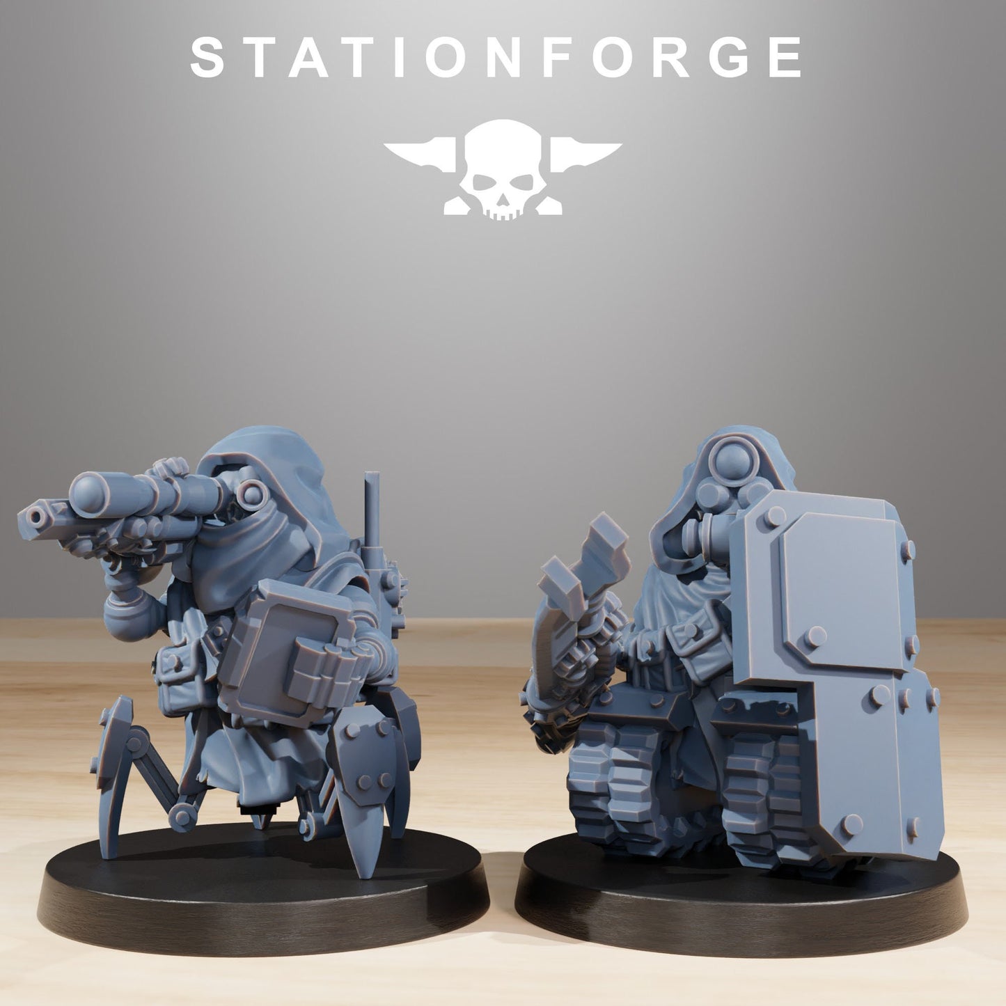 Scavenger Salvagers | Set of 10 Minis | StationForge | 12K Prints