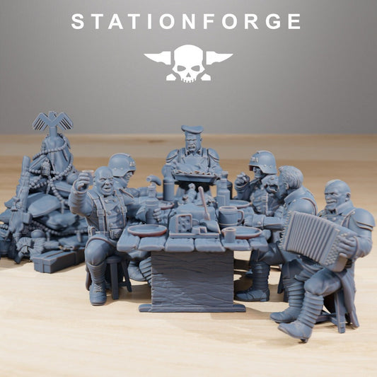 GrimGuard Holiday Feast | StationForge | 12K Prints