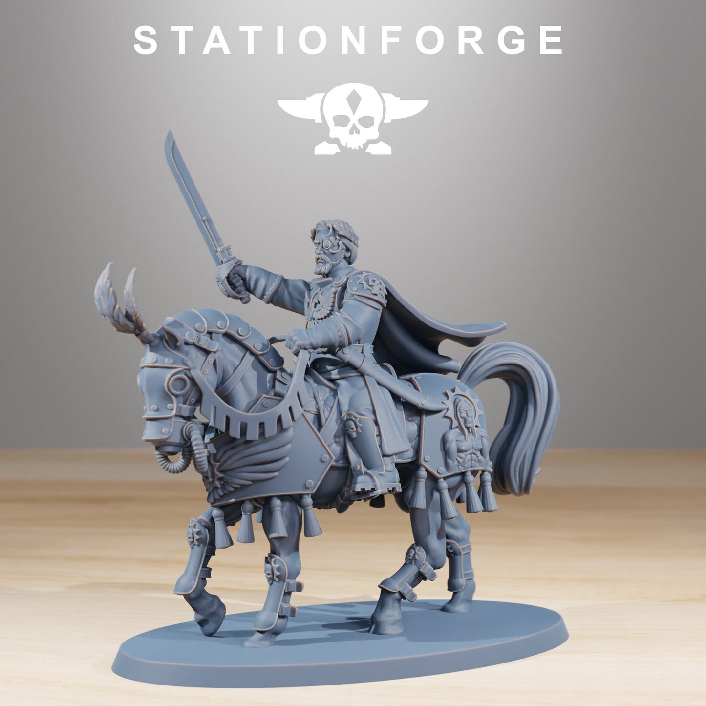 National Guard Cavalry Commander | StationForge | 12K Prints