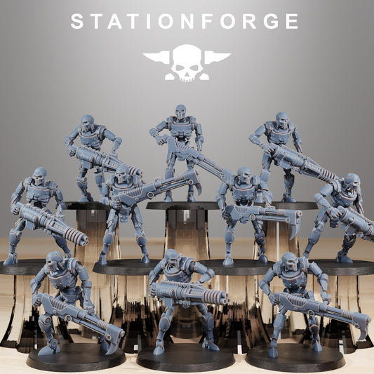 Astronet X1 Infantry | Set of 10 Minis | StationForge | 12K Prints