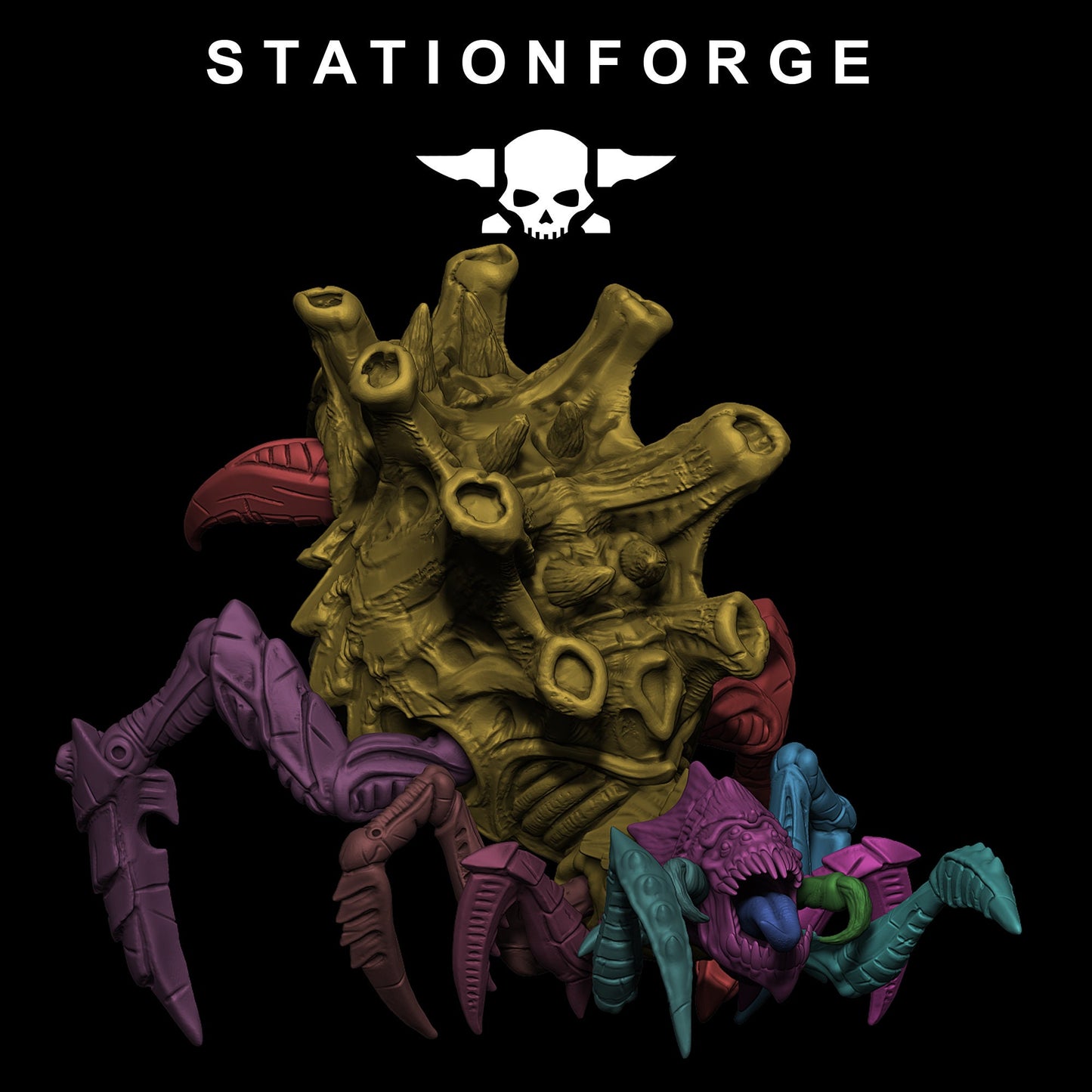 Xenarid Spider | StationForge | 12K Prints
