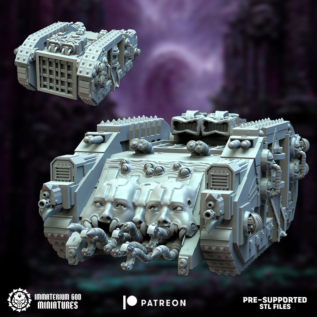 Soul Trapper | Citadel of Pain | Immaterium God Miniatures | 12K Prints