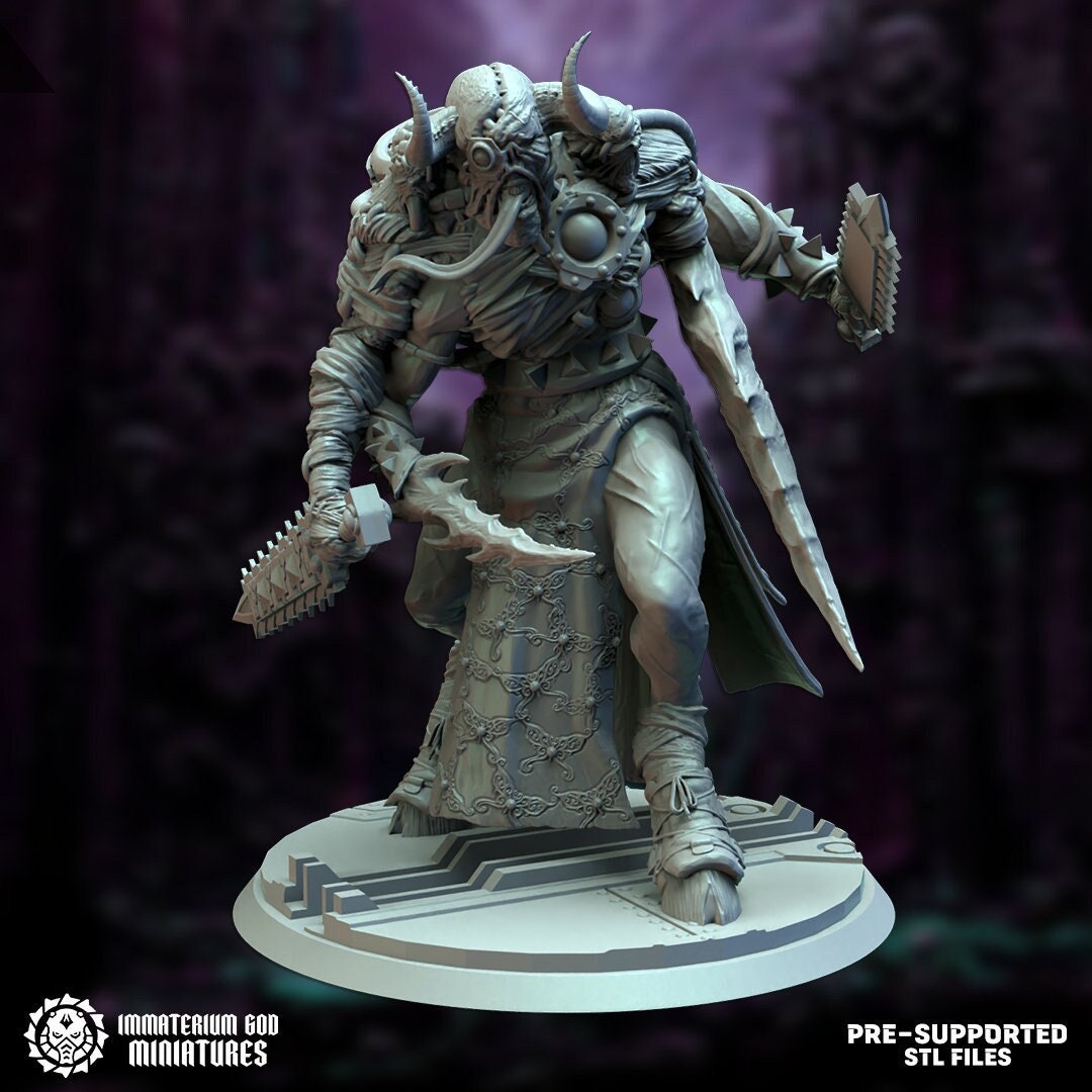 Balael, Surgeon God | Citadel of Pain | Immaterium God Miniatures | 12K Prints