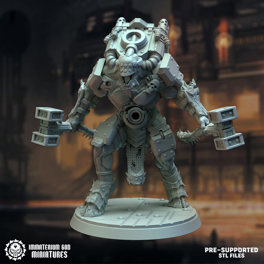 Jaken, Demonic Forge King | Dark Iron Foundry | Immaterium God Miniatures | 12K Prints