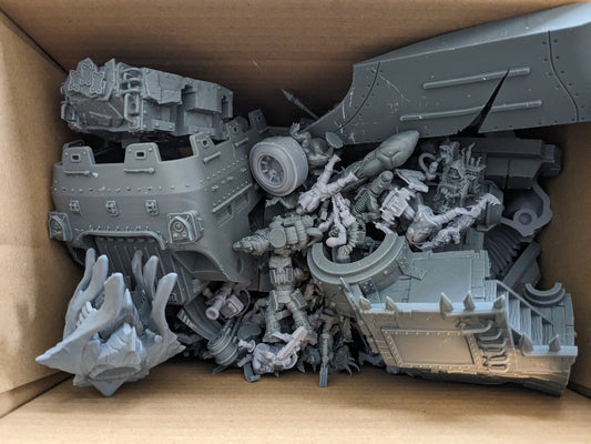 Misprints and Failed Parts - Terrain, Basing, Painting Practice, Kitbashing | 12K Prints