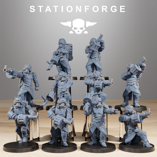GrimGuard Tinkers 2.0 | Set of 10 Minis | StationForge | 12K Prints