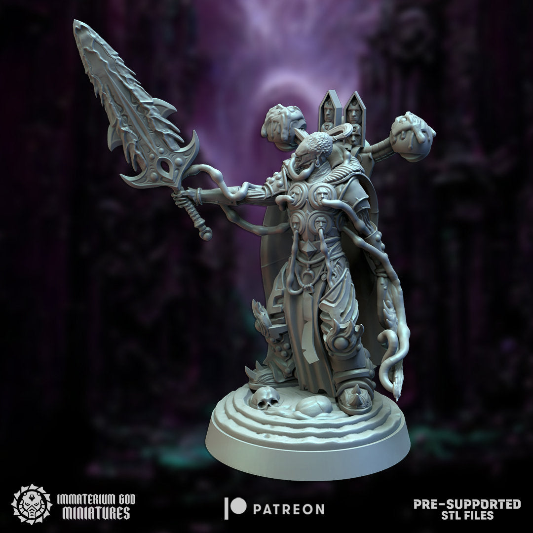 Faceless Collector | Citadel of Pain | Immaterium God Miniatures | 12K Prints