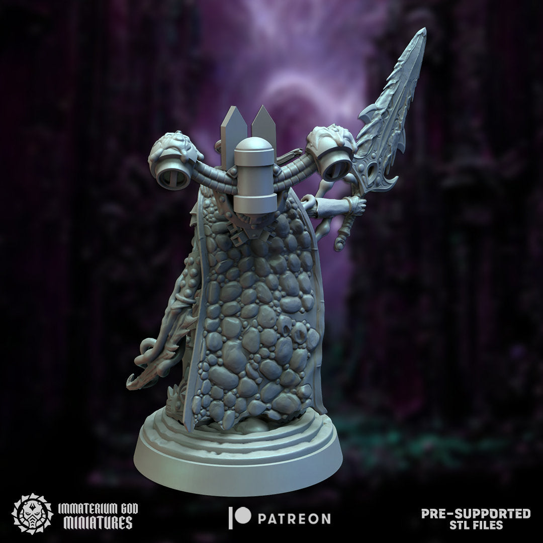 Faceless Collector | Citadel of Pain | Immaterium God Miniatures | 12K Prints