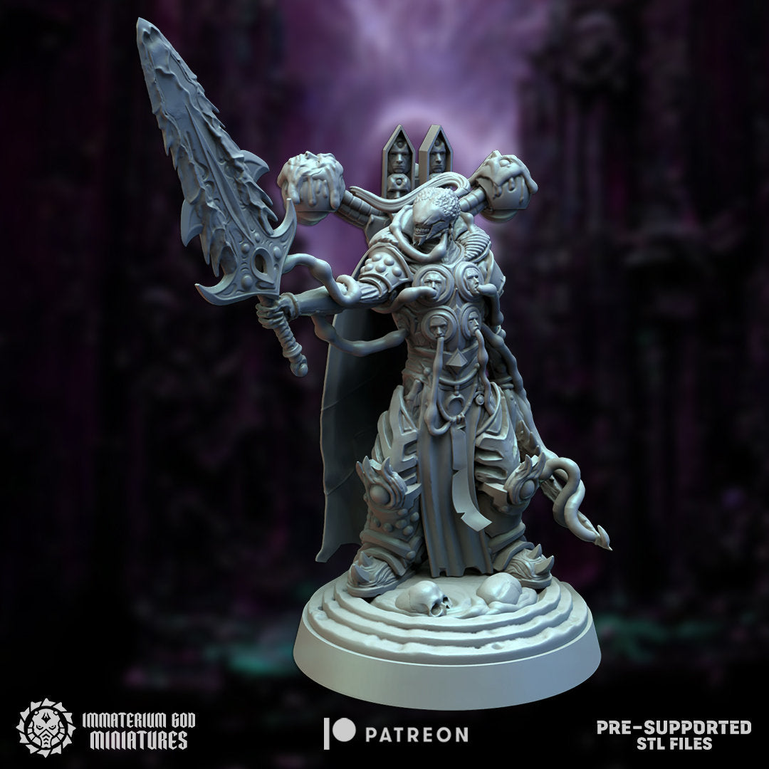 Faceless Collector | Citadel of Pain | Immaterium God Miniatures | 12K Prints