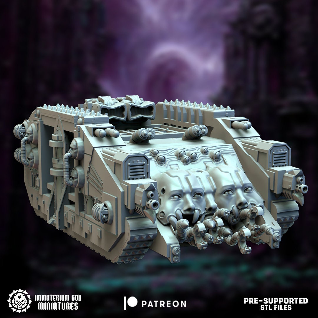 Soul Trapper | Citadel of Pain | Immaterium God Miniatures | 12K Prints