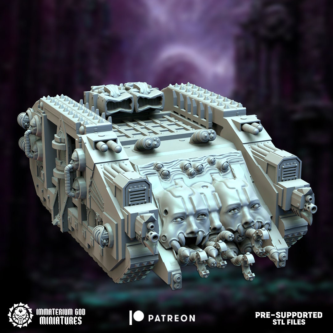 Soul Trapper | Citadel of Pain | Immaterium God Miniatures | 12K Prints