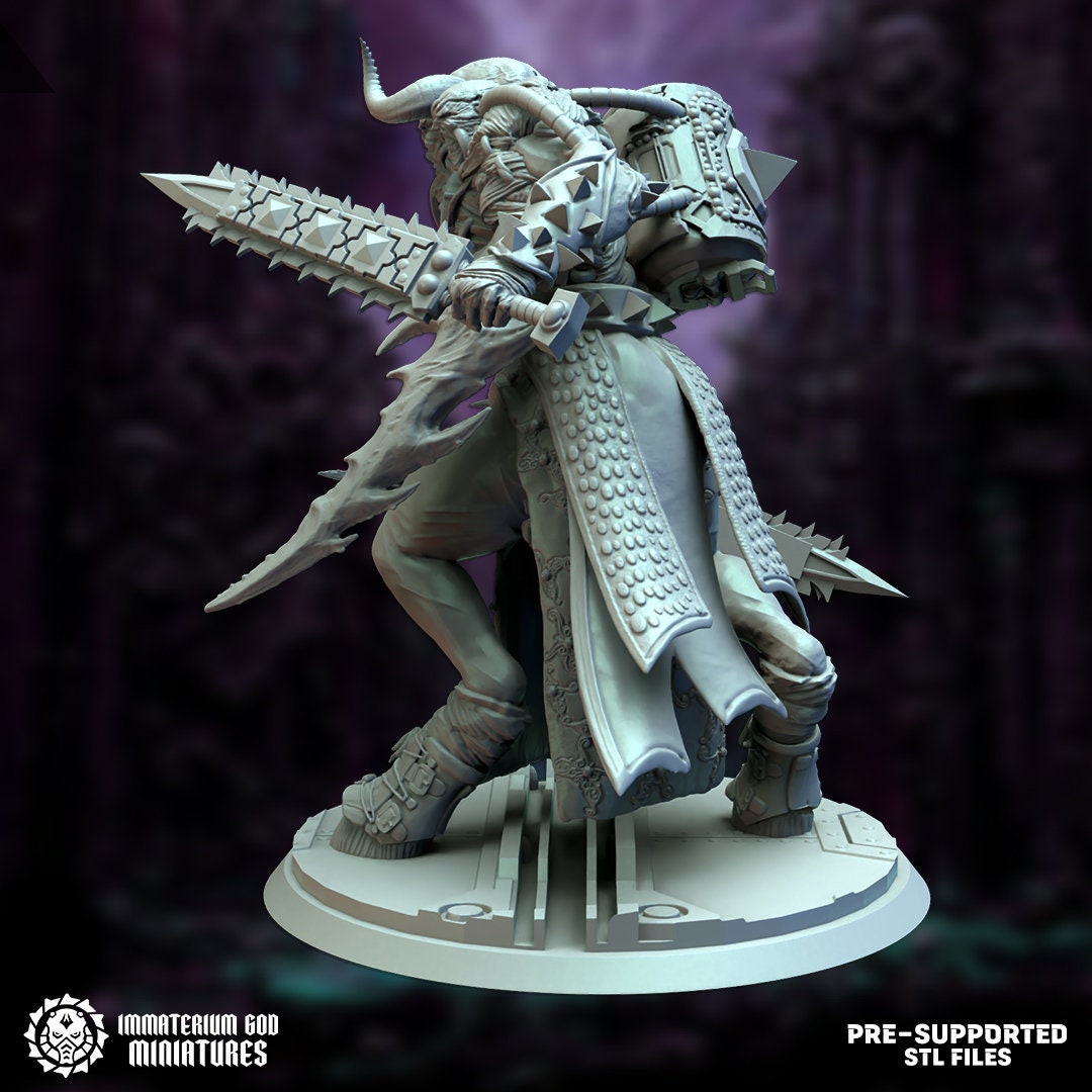 Balael, Surgeon God | Citadel of Pain | Immaterium God Miniatures | 12K Prints