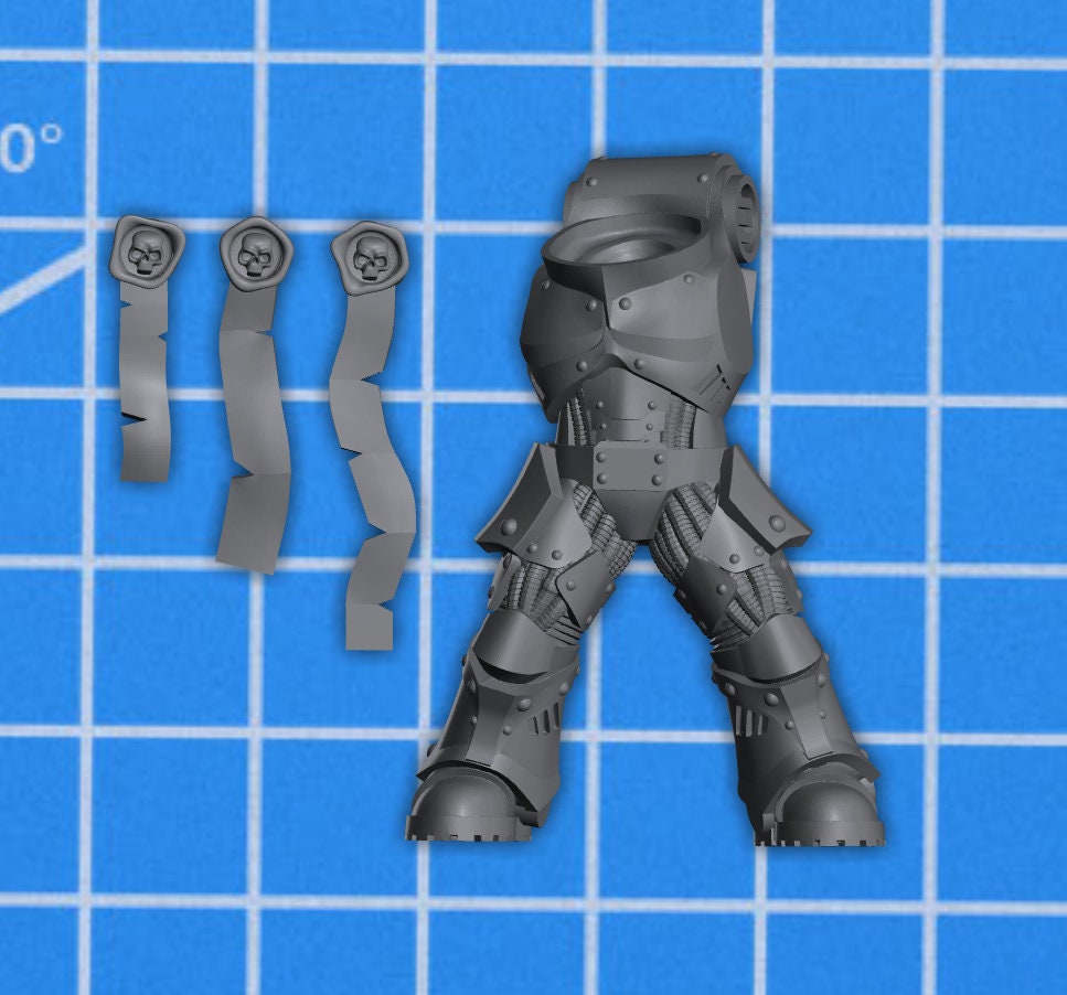 25 x Purity Seals for Wargaming Miniatures - 28/32mm Scale | 12K Prints