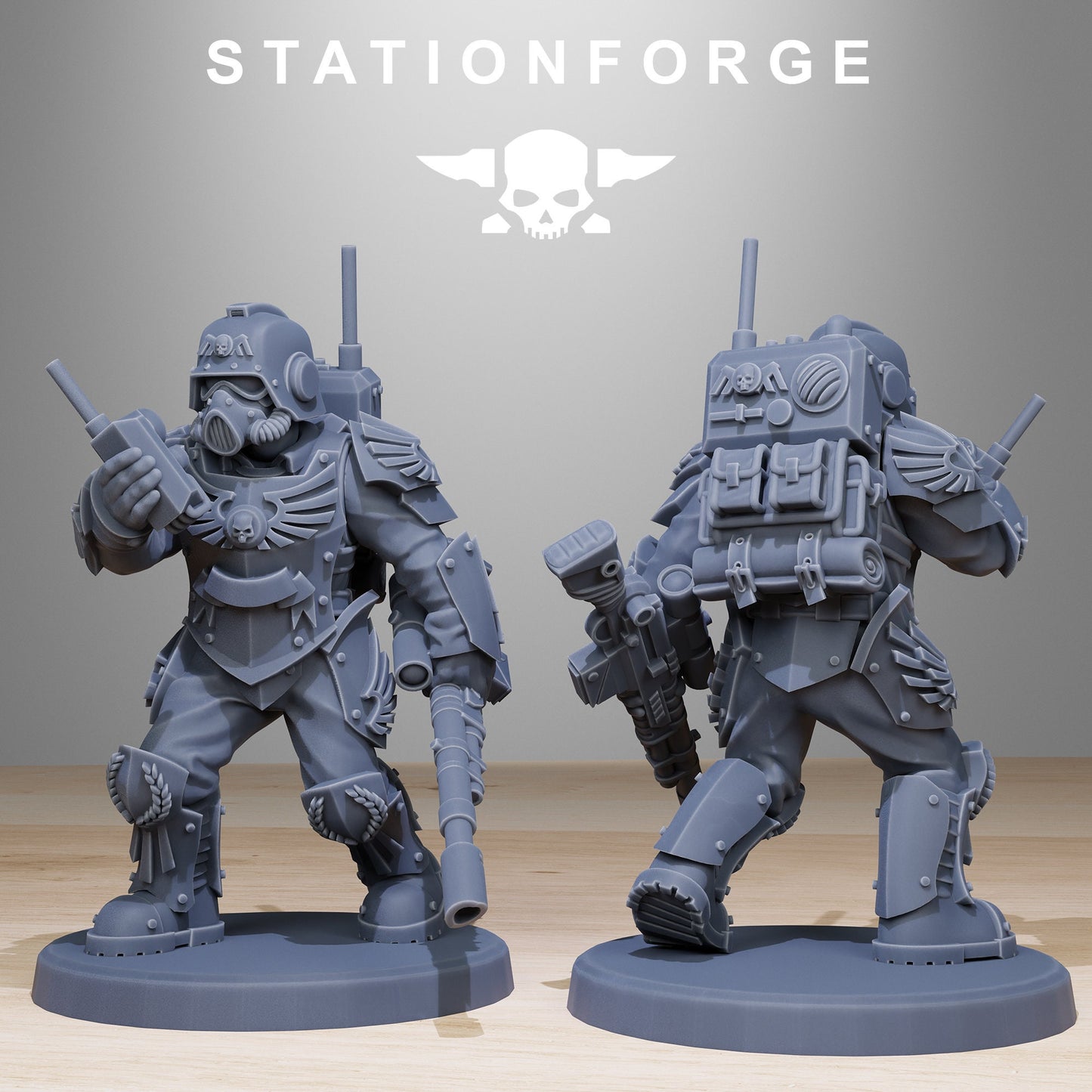 GrimGuard Elites | Set of 12 Minis | StationForge | 12K Prints