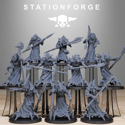 Scavenger Elders | Set of 10 Minis | StationForge | 12K Prints