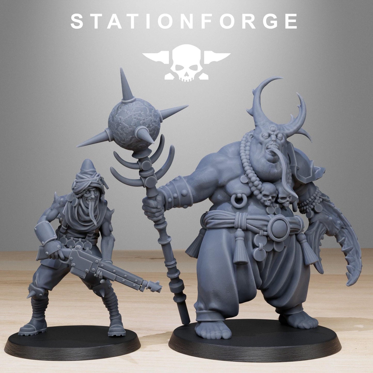 Corrupted Guard Lechers | Set of 12 Minis | StationForge | 12K Prints