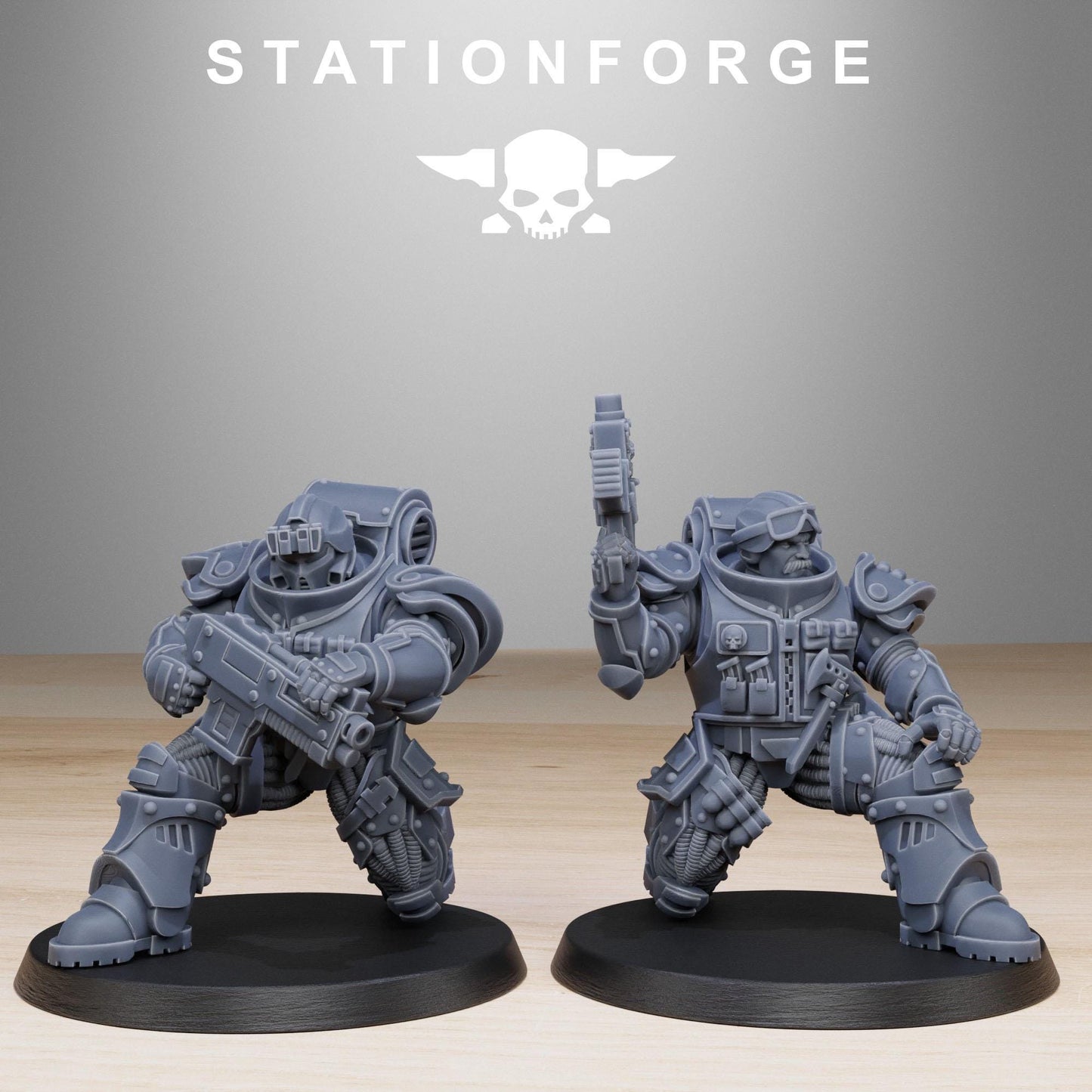 Socratis Light Reinforcement | Set of 10 Minis | StationForge | 12K Prints