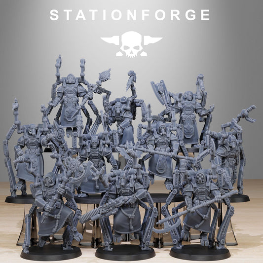 Scavenger Octopods | Set of 10 Minis | StationForge | 12K Prints