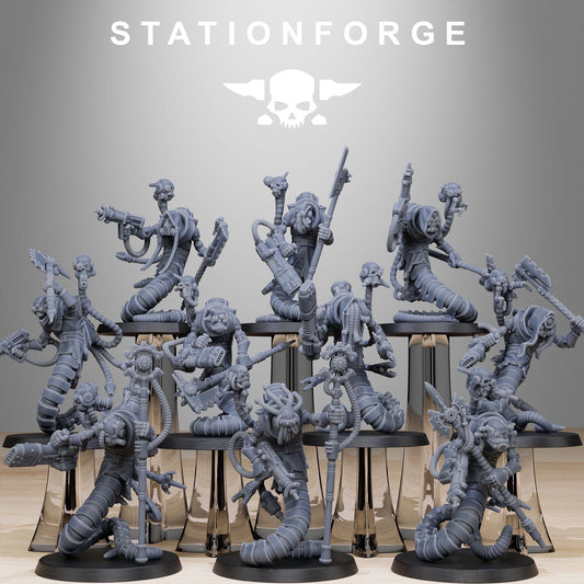 Scavenger Serpents | Set of 10 Minis | StationForge | 12K Prints