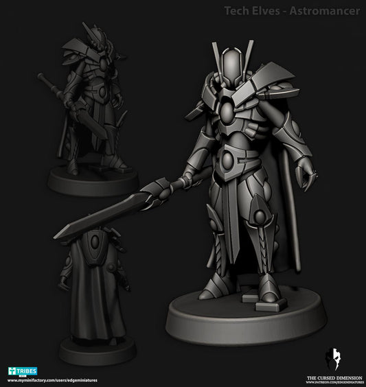 Astromancer | Edge Miniatures - Tech Elves Base Set | 12K Prints
