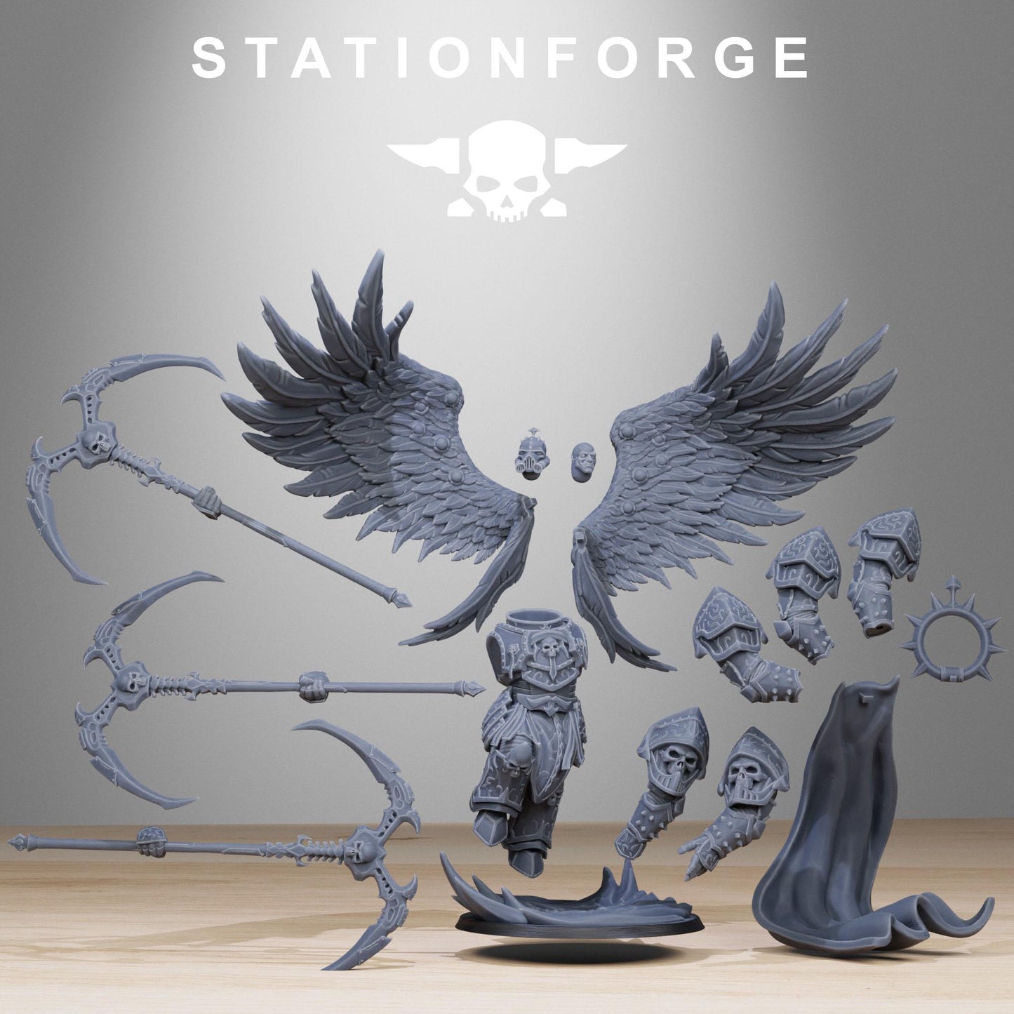 Corrupted Archon Angel | StationForge | 12K Prints