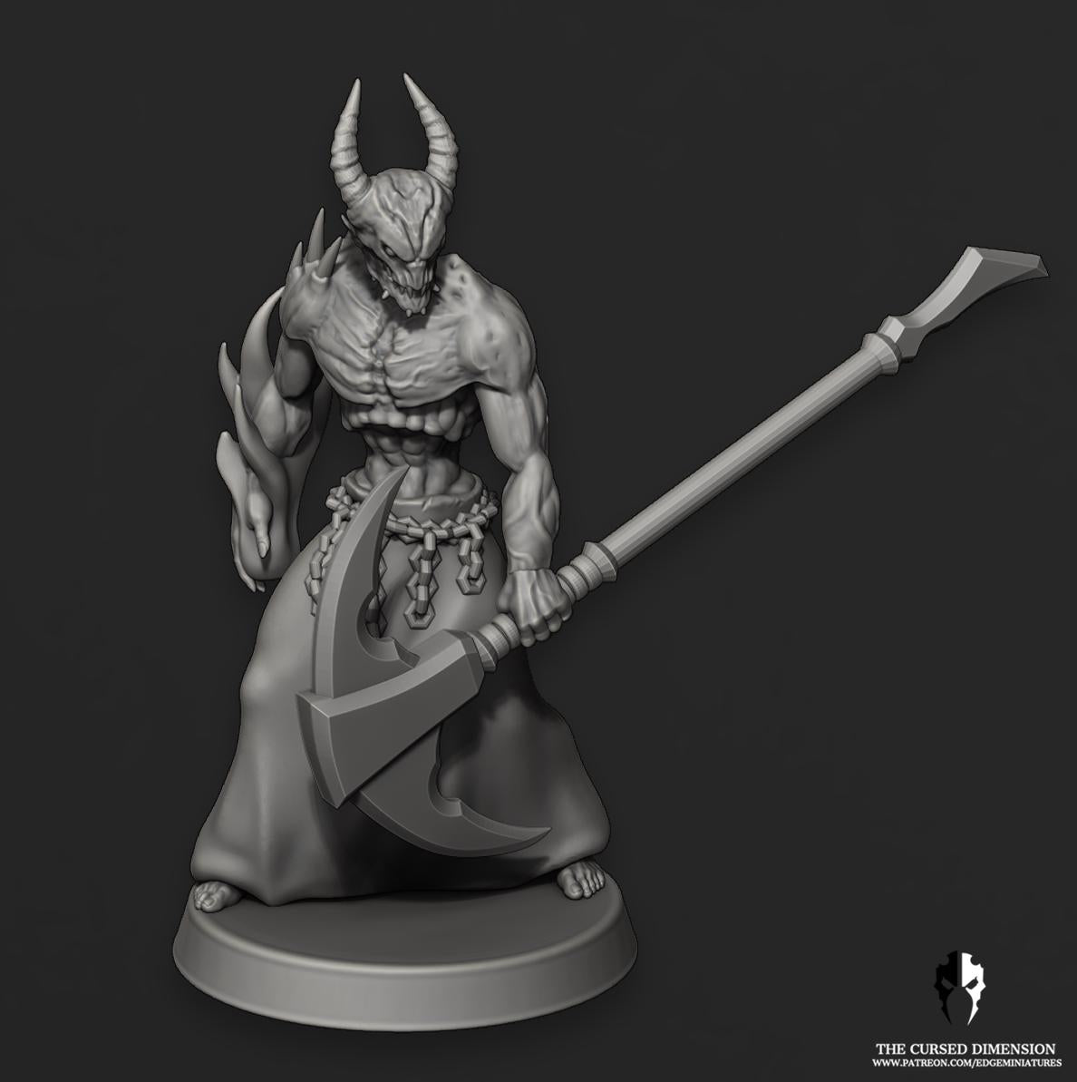 Cursed Warriors | Set of 14 Minis | Edge Miniatures - Cursed Elves | 12K Prints