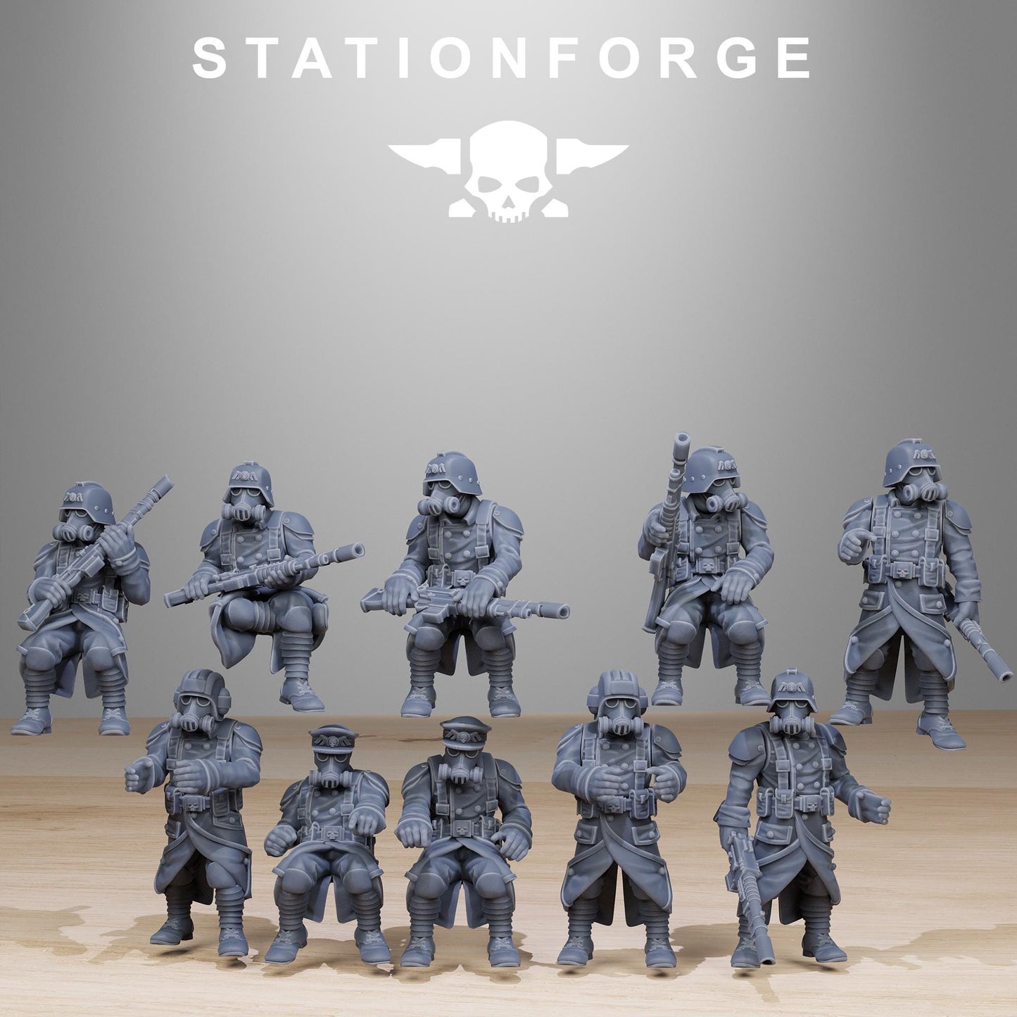 GrimGuard Helicopter | StationForge | 12K Prints