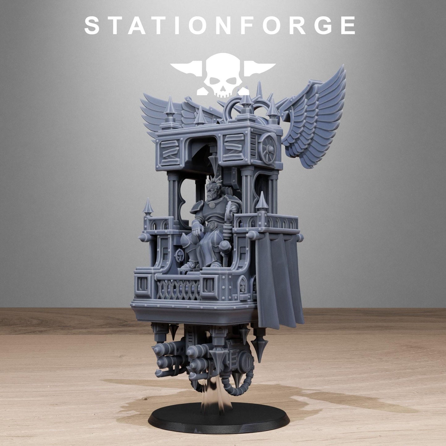 Vodalites Flying Throne | StationForge | 12K Prints