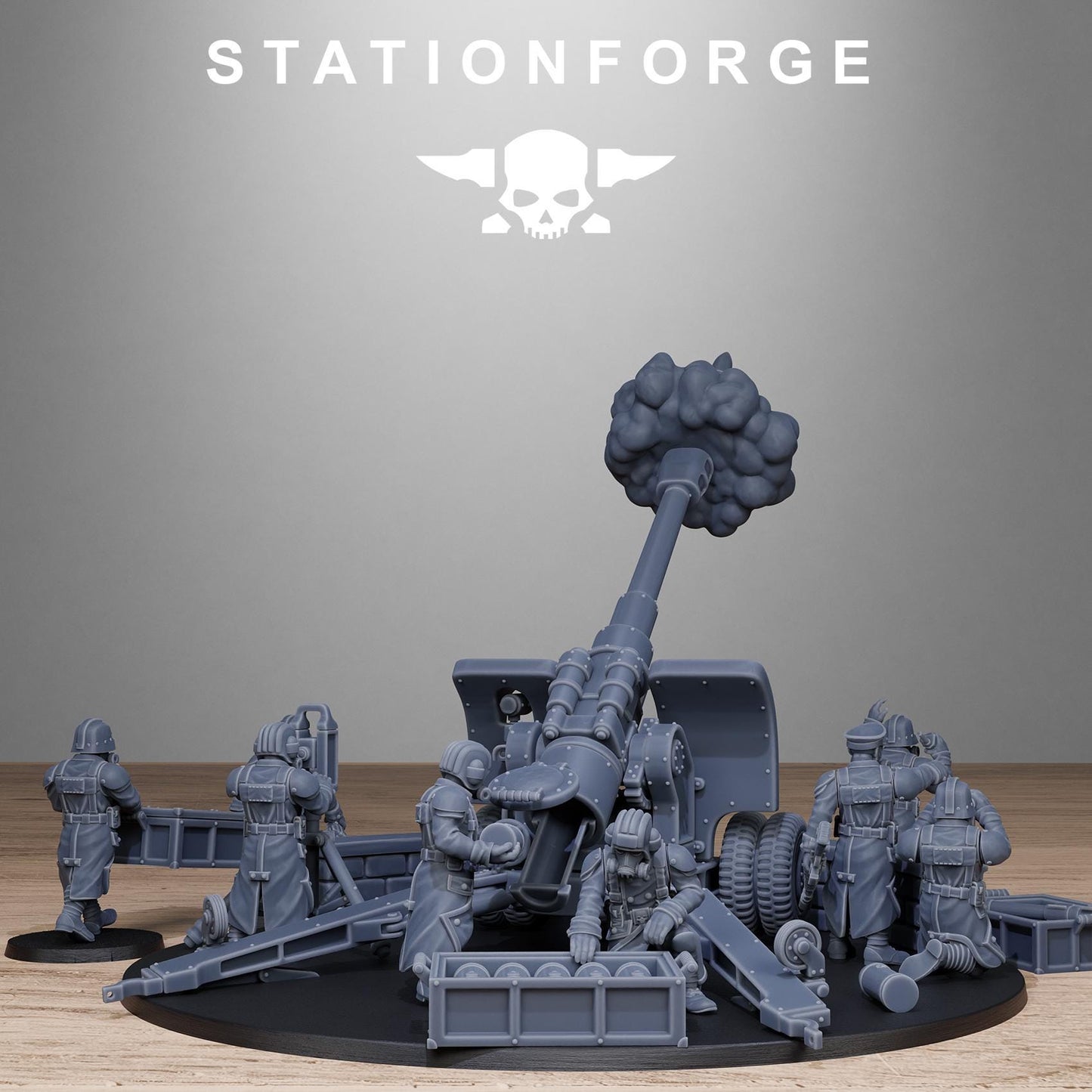 GrimGuard Light Artillery 2.0 | StationForge | 12K Prints